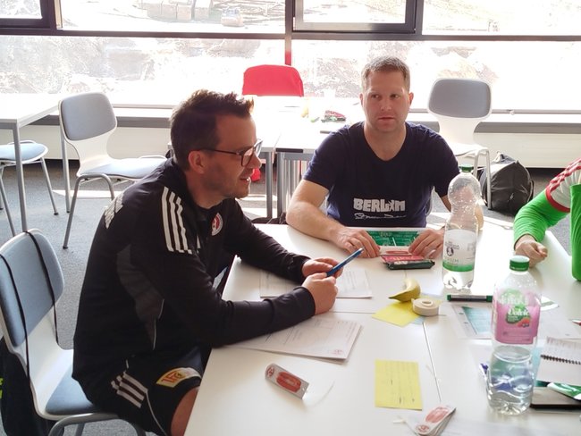 Bild Büffeln für den Trainerschein