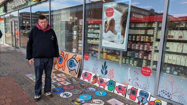 Bild Sven Rosé, Beruf: Straßenkünstler