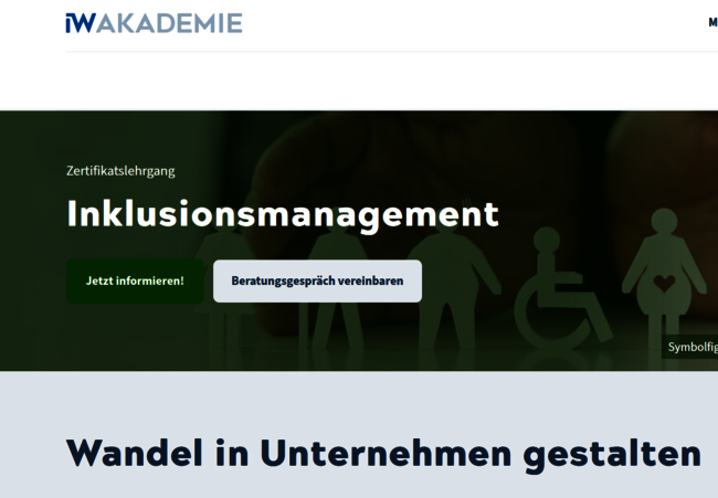 Inklusion braucht Partnerbetriebe Bild Inklusion braucht Partnerbetriebe