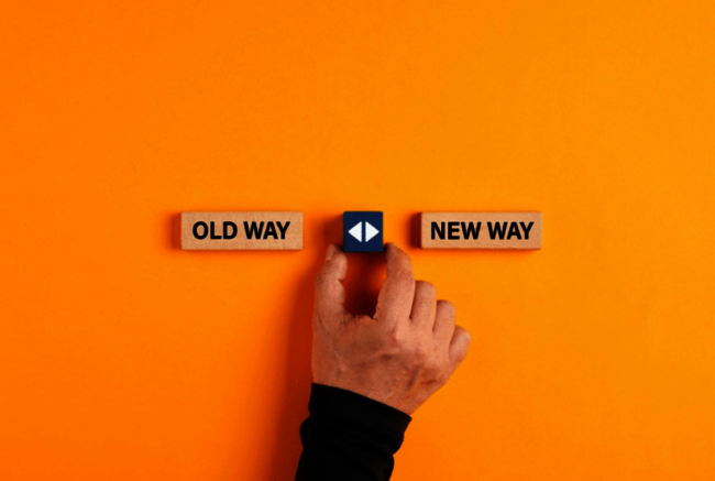 Old Way - New Way