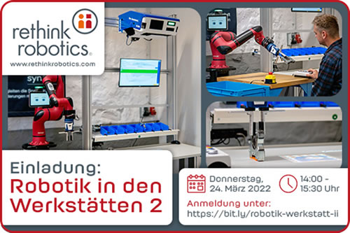 Rethink Robotics - Das produktive Miteinander von Mensch und Roboter In WfbMs